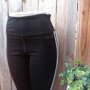 Adidas Performance 3/4 Sports Trousers Black Med